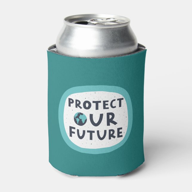 Porta-lata Proteja nosso futuro (Can Front)