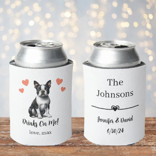 Porta-lata Protetor de Lata de Casamento Personalizado de Bos