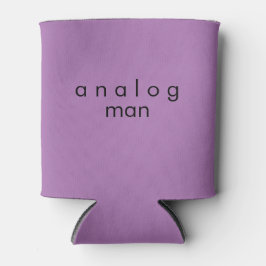 Porta-lata Protetor de lata de espuma Lavender Analog Man