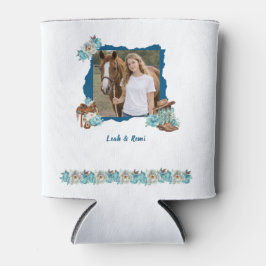 Porta-lata Protetor de Lata Floral de Cavalo Ocidental – Bran
