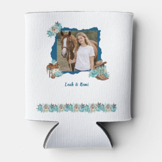 Porta-lata Protetor de Lata Floral de Cavalo Ocidental – Bran