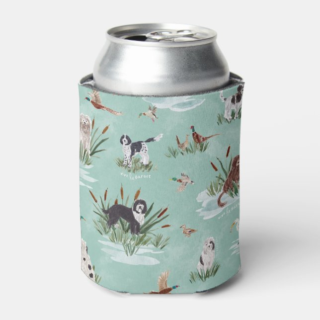 Porta-lata PROtetor de Lata LES BARBETS Light Aqua (Can Front)