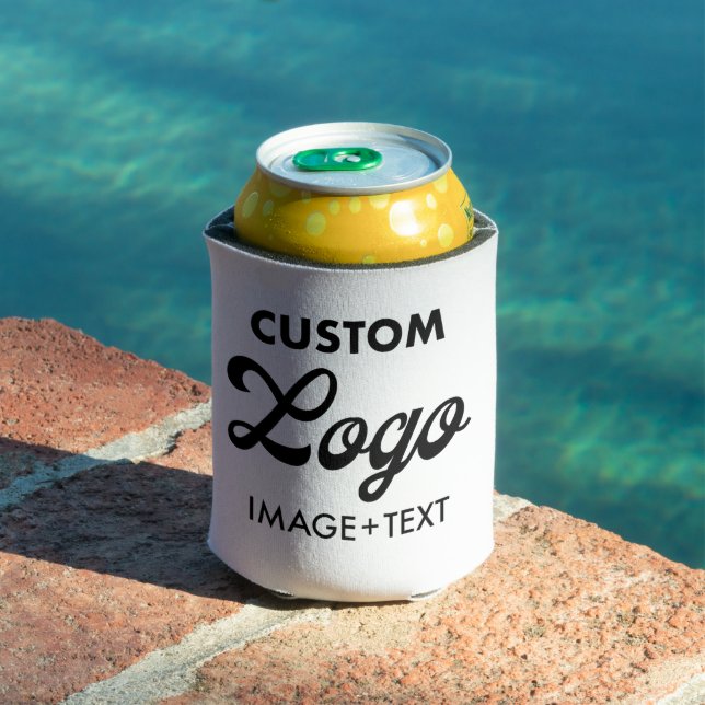 Porta-lata Protetor de Lata Personalizado com Logo e Foto (Piscina in situ)