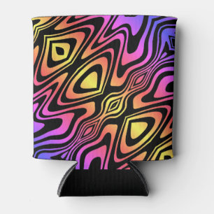 Porta-lata Psicodélica multicolorido