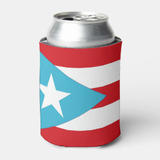 Porta-lata Puerto Rico Flag