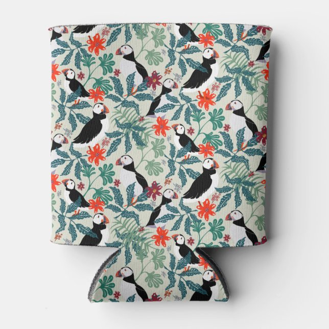 Porta-lata Puffin Peren Beige Quente (Frente)