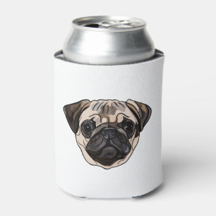 Porta-lata Pug Classic T-Shirt