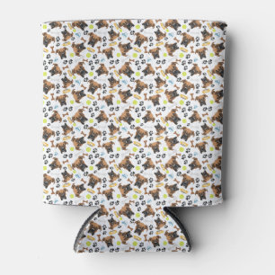 Porta-lata Pugilista de sorriso do cão