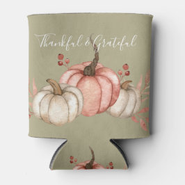 Porta-lata Pumpkins bonito de Aquarela na Sage