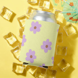 Porta-lata Puro e Flor Amarelo Brilhante