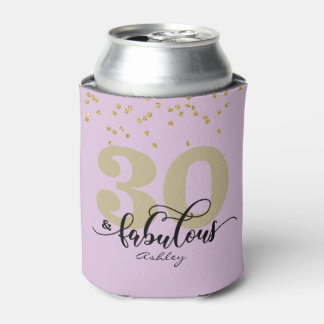 Porta-lata Purple 30 e Fabuloso Aniversário