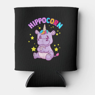 Porta-lata Púrpura Hipopótamo Hipopótamo Lover