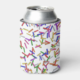 Porta-lata Purpurina Multicolor