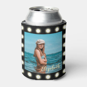 Porta-lata Quadro de Fotografias preto exclusivo no Na moda m