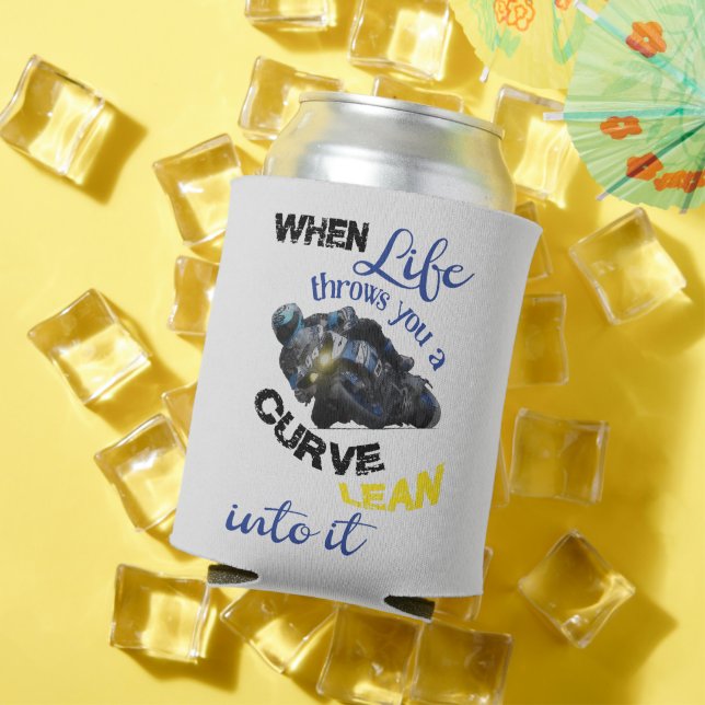 Porta-lata Quando a vida te dá uma curva (Verão in situ)