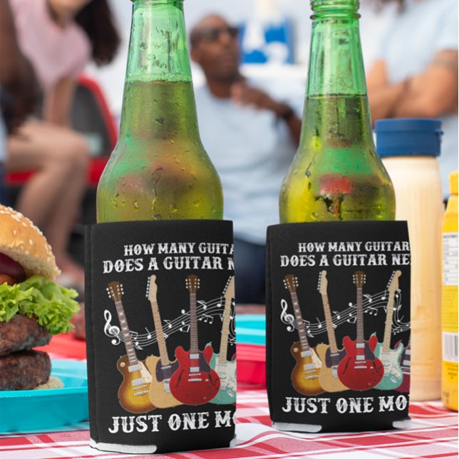 Porta-lata Quantos Guitarras Oferecem Para Jogador De Violão (Criador carregado)