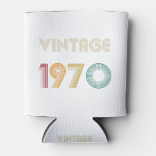 Porta-lata Quarenta e nove anos 49º Aniversário Presente Vint