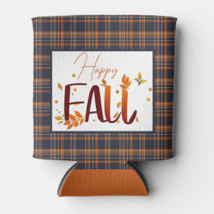 Porta-lata Queda/outono/folhas/xadrez