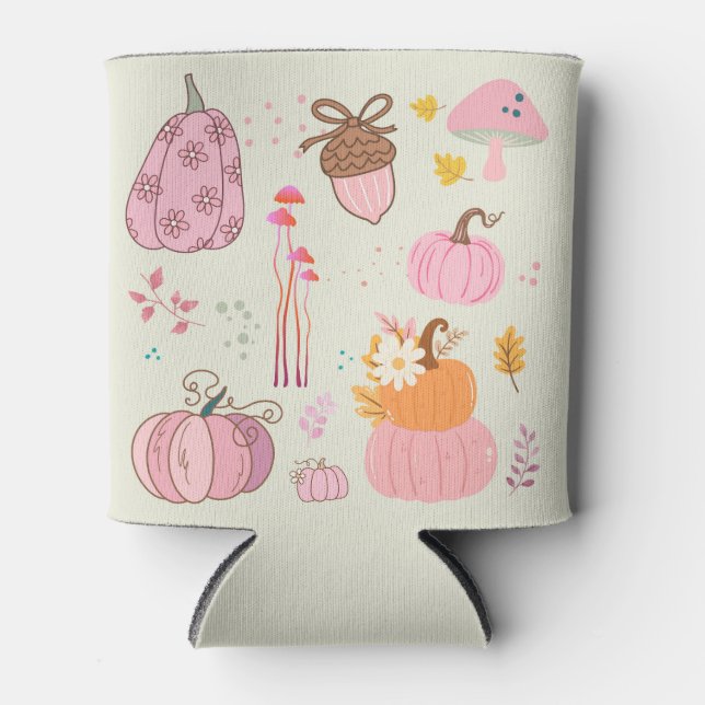 Porta-lata Queda Rosa (Frente)