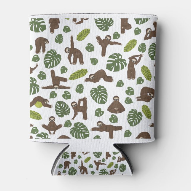 Porta-lata Quiet quitting Lazy Sloth (Frente)