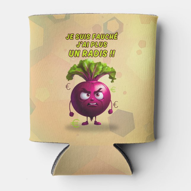 Porta-lata Radinou le radis (Frente)