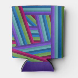 Porta-lata Rainbow Crisscross