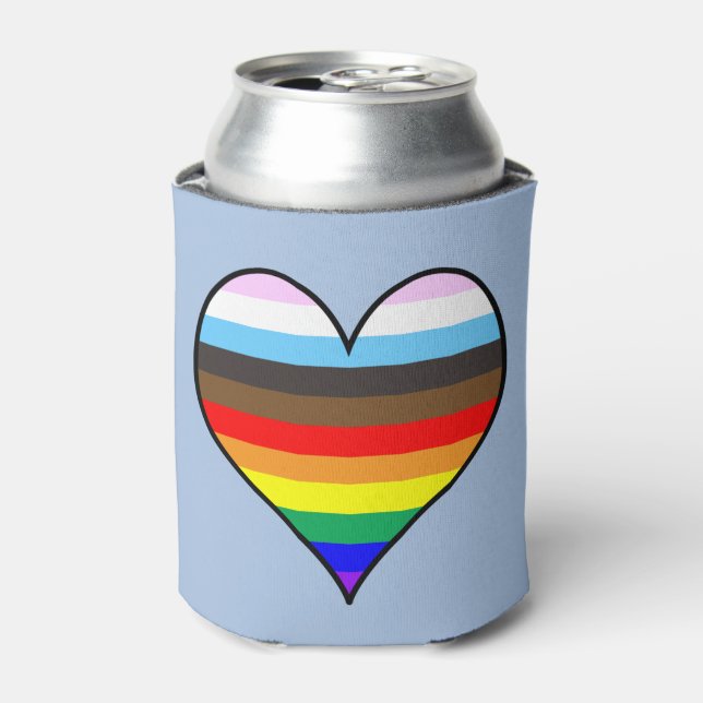 Porta-lata Rainbow Heart (Can Front)