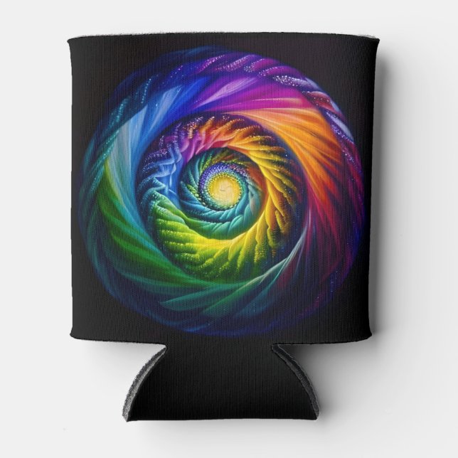Porta-lata Rainbow Spiral Out (Frente)