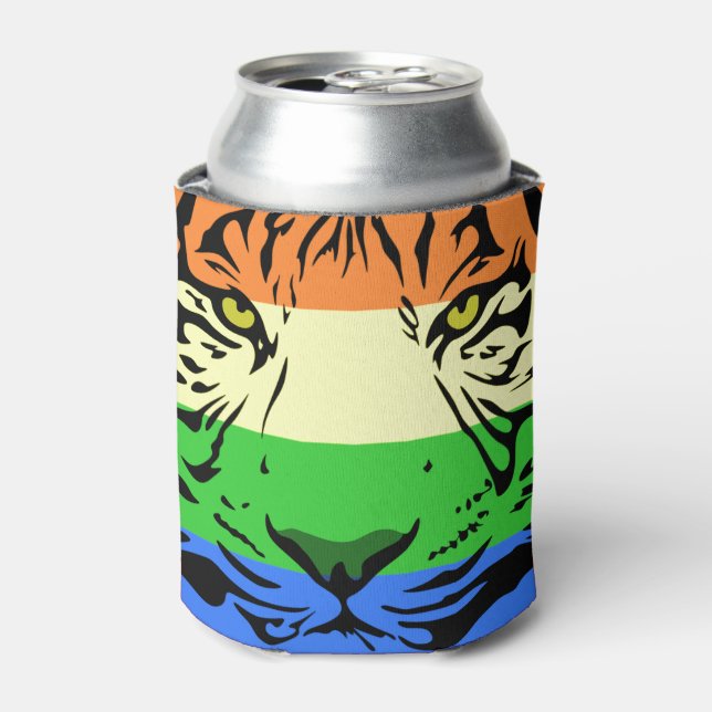 Porta-lata Rainbow Tiger (Can Front)