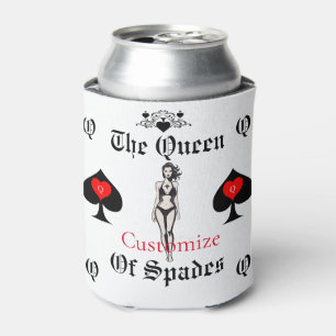 Porta-lata Rainha de Espadas Tarot Card Thunder_Cove