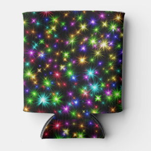 Porta-lata Raios Multicoloridos De Estrelas De Natal-57191