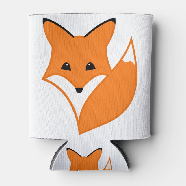 Porta-lata Raposa (Frente)