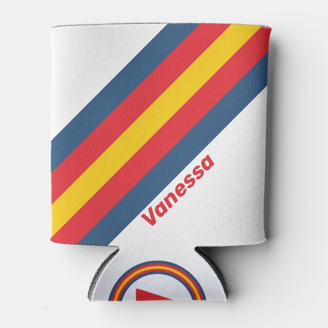 Porta-lata Rascunho Montanhês Retroativo com Nome (Frente)