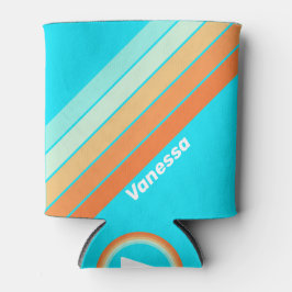 Porta-lata Rascunho trópico distribuído com nome