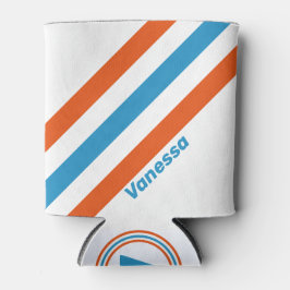 Porta-lata Rascunhos Nostálgicos de Summertime com Nome