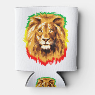 Porta-lata Rasta Leão de Judah
