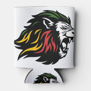 Porta-lata Rasta Lion