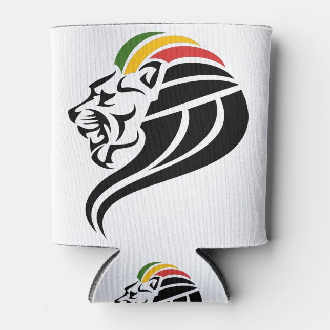 Porta-lata Rasta Lion (Frente)