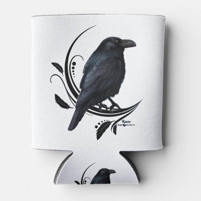 Porta-lata Raven (Frente)