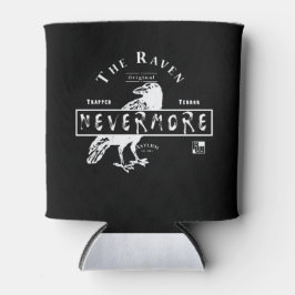 Porta-lata Raven Ayslum (texto em branco)