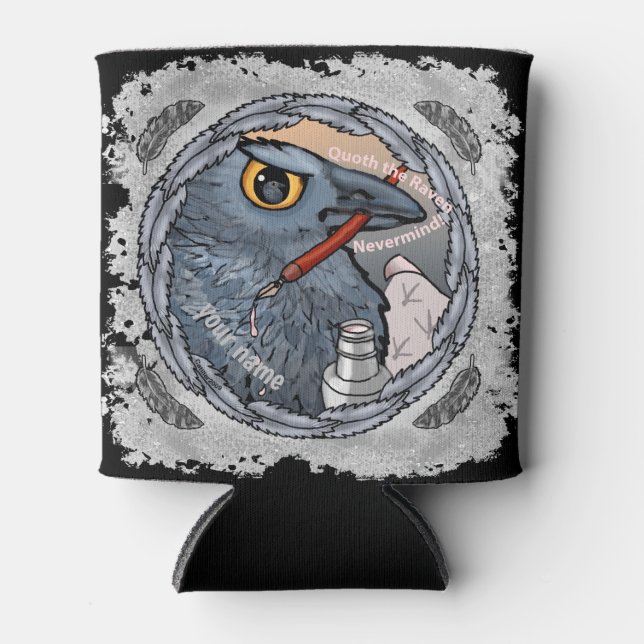 Porta-lata Raven Neverhead (Frente)