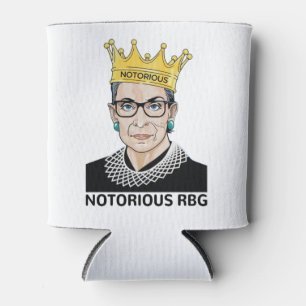 Porta-lata RBG BLACK - Ruth Bader Ginsburg