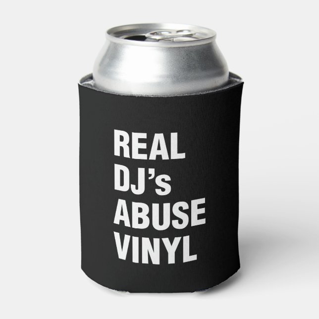 Porta-lata REAL DJ's ABUSE VINYL (Can Front)