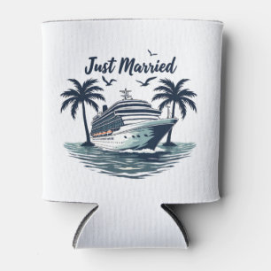 Porta-lata Recem casados Cruising Summer Weding Esposa