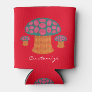 Porta-lata Red Amanita Mushroom Thunder_Cove  