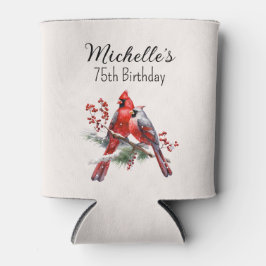 Porta-lata Red Cardinals 75º aniversário