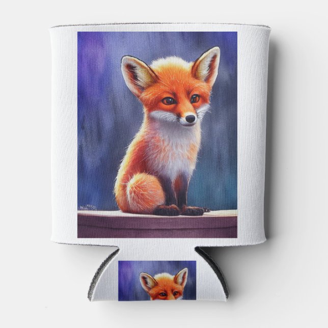Porta-lata red fox (Frente)