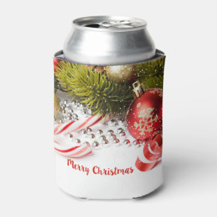 Porta-lata Red Green e White Christmas Decor