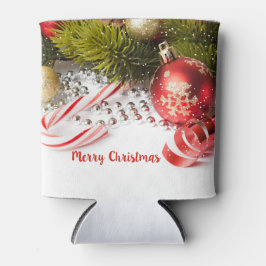 Porta-lata Red Green e White Christmas Decor