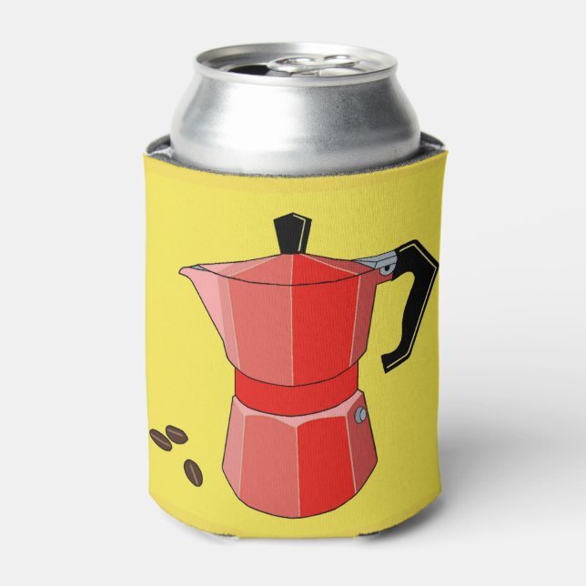 Porta-lata Red Rainbow Espresso (Can Front)